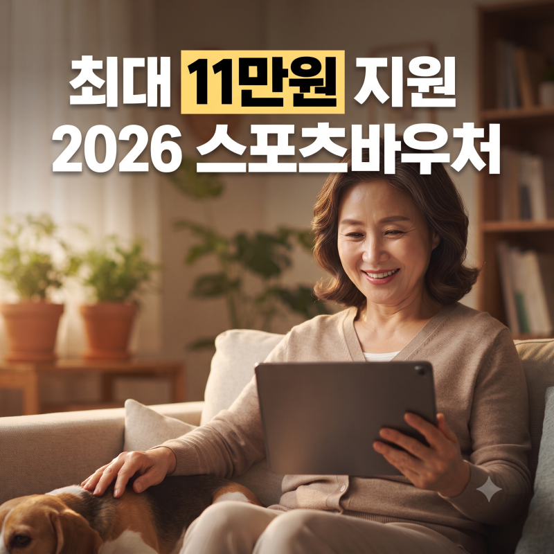 운동비 지원금 최대 얼마까지? 스포츠바우처 조건 대상 및 조회 신청방법 총정리