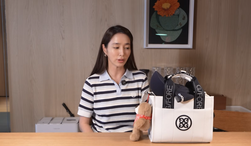 이민정 골프 카트백 열어봤더니.. 3천원짜리부터 33만원까지 가격 반전, 의외의 현실템 정보