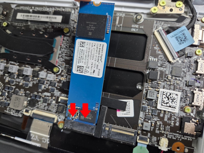 [난이도: 쉬움] LG 그램 SSD 추가 및 교체 방법! 용량 부족 10분 해결 자가수리 팁 (14인치 15인치 ....