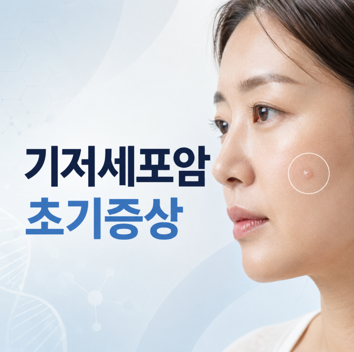 기저세포암 초기증상과 모양, 원인부터 치료까지 총정리