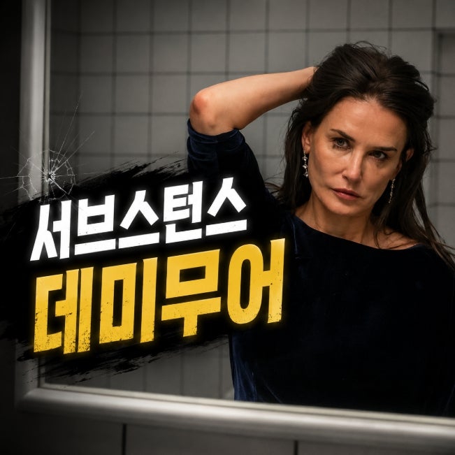 50살에 '섹시하지 않다' 잘렸다더니…63세 데미 무어, 결국 국내 50만 명을 홀렸다