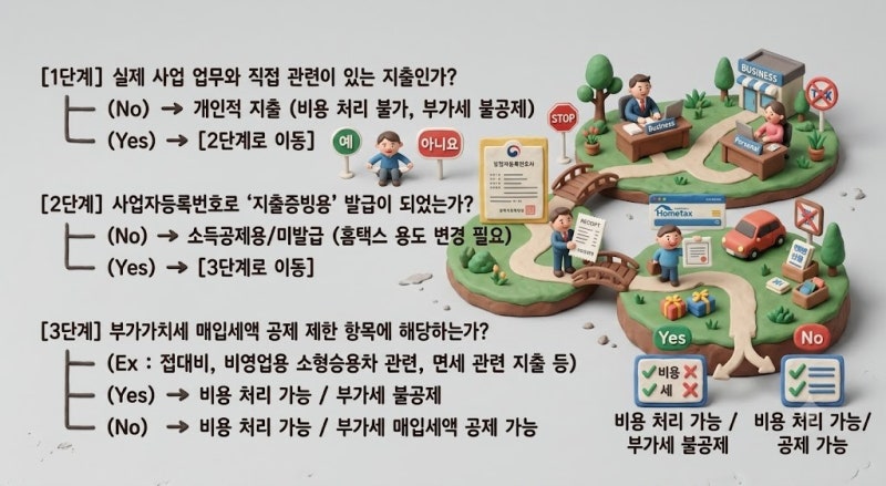 [세금계산서와 현금영수증 차이] 비용 처리 전에 반드시 확인해야 할 4가지 세무 체크포인트