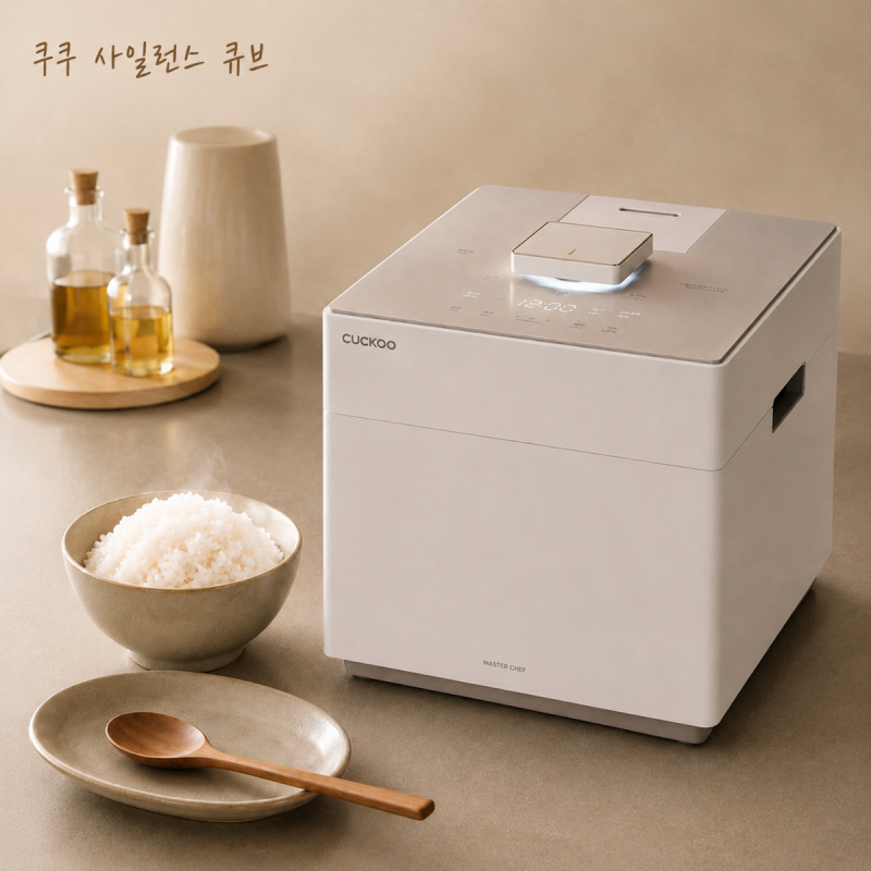 쿠쿠 사일런스 큐브 6인용 밥솥 저당밥과 밥맛까지 살펴봤어요