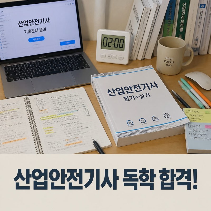 산업안전기사 독학 자격증 준비 방법