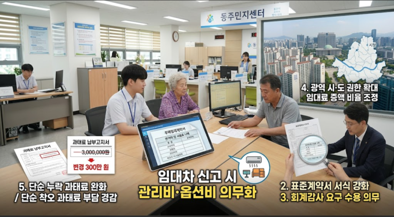 2.[주임사 필독] 민간임대사업자 관리비·옵션비 신고 의무화! 렌트홈 개정안 핵심 5가지 총정....