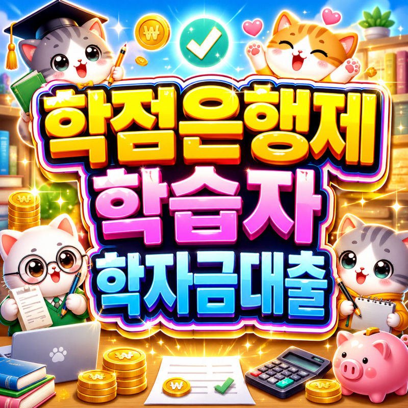 2026 학점은행제학습자학자금대출 연 1.7% 고정금리 누적 최대 4000만원 신청자격부터 거치 8년....