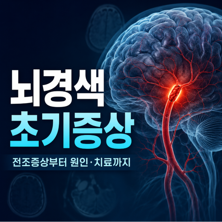 뇌경색 초기증상과 전조증상, 원인부터 치료까지 총정리