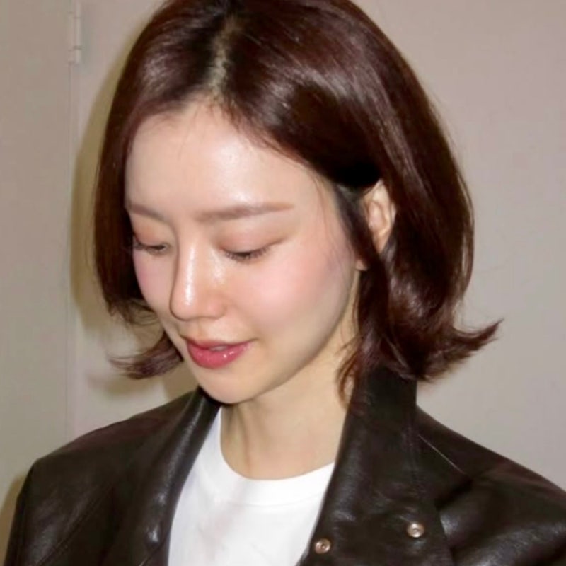 [헤어스타일] 문채원 단발 모음 - 단아한 중단발 레이어드 보브컷 여신