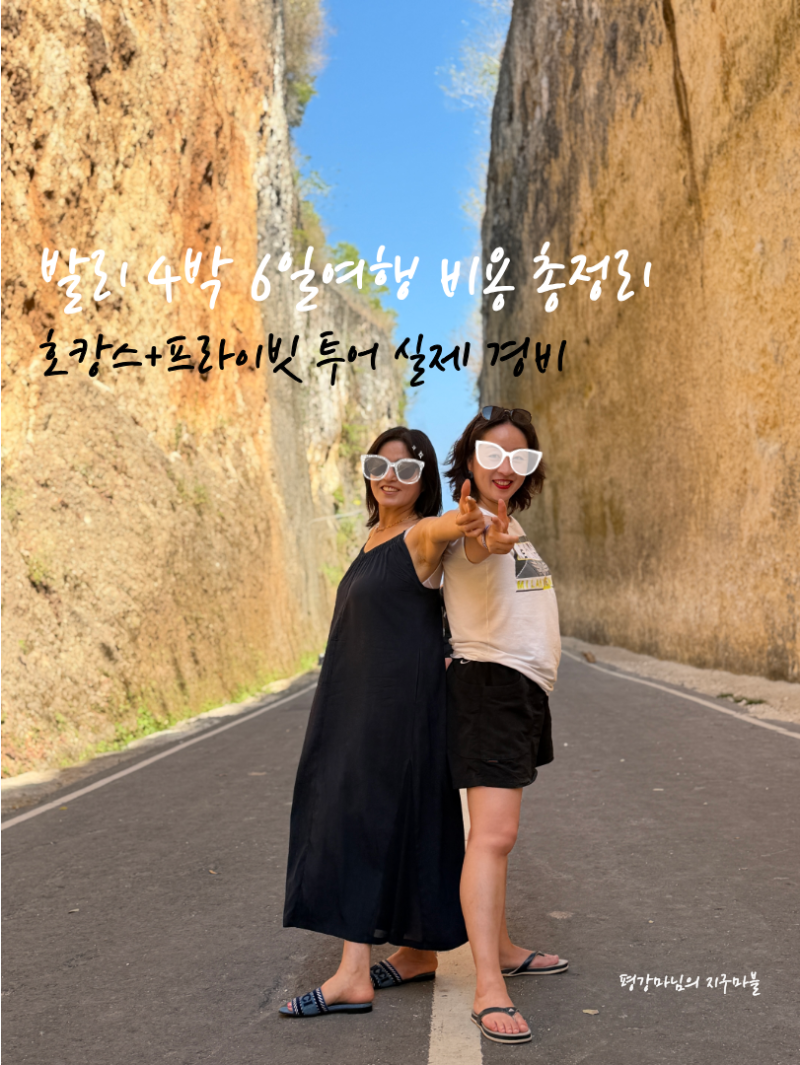 발리여행비용 총정리｜발리의 건기 4박 6일 항공권·호텔·투어 실제 경비