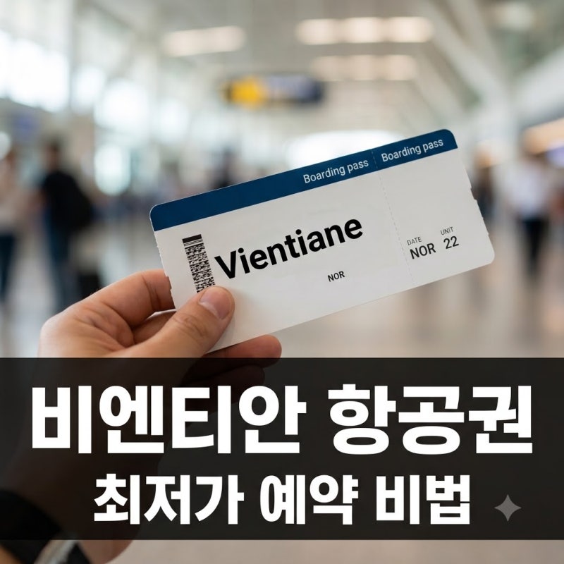 Is Now the Time? Vientiane Flight Booking Tips for a 5-Hour Flight at 200,000 KRW... Must Check Before Payment