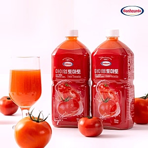 [100% NFC 토마토즙] 보넬드 아이엠 토마토 즙 1L (6개) 추천 및 14개 착즙 후기