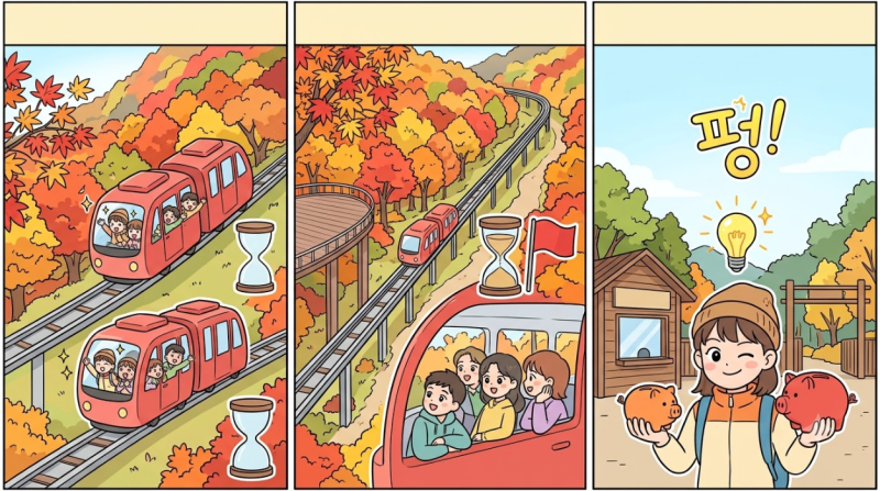 화담숲 모노레일 1·2구간 요금 및 소요시간 총정리!