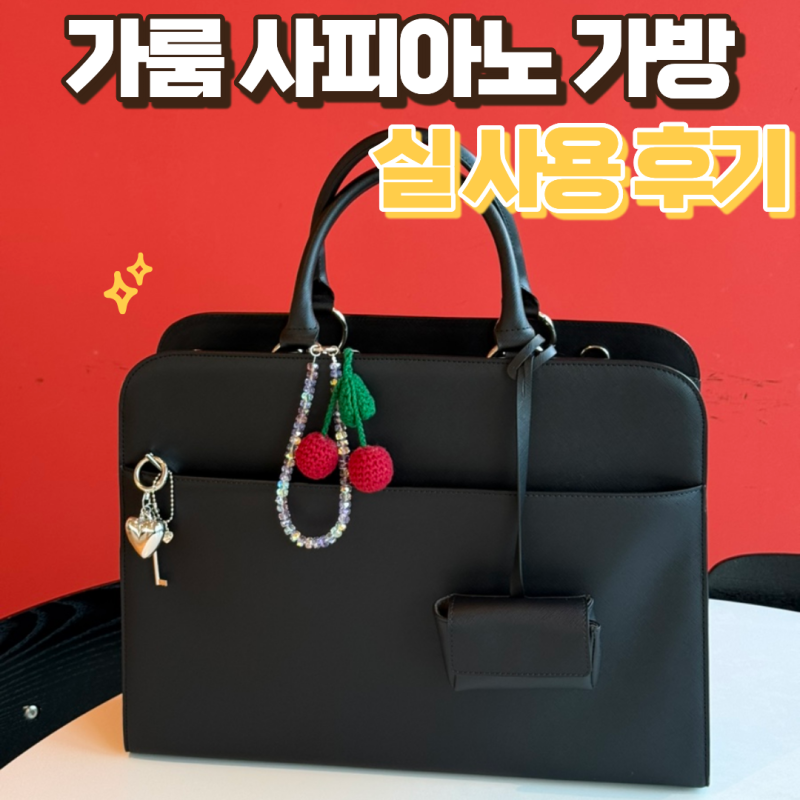 오랜만에 만난 괜찮은 가방 가룸 사피아노 17인치 노트북가방 실사용후기