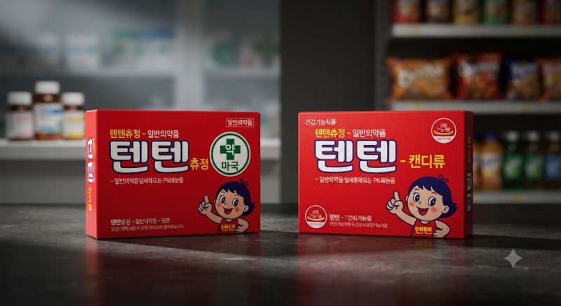 약국용 텐텐과 시중 텐텐 차이점 총정리! 모르면 후회하는 진짜 성분 비교