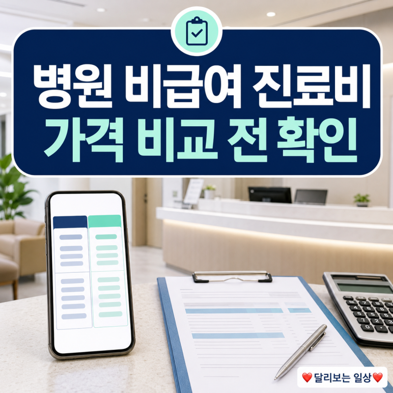 병원 비급여 진료비 조회·가격비교 방법, 실비보험 보장 항목 확인까지
