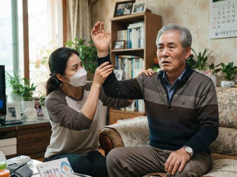 뇌경색 전조증상, 나타났다 사라져도 안심하면 안 되는 이유