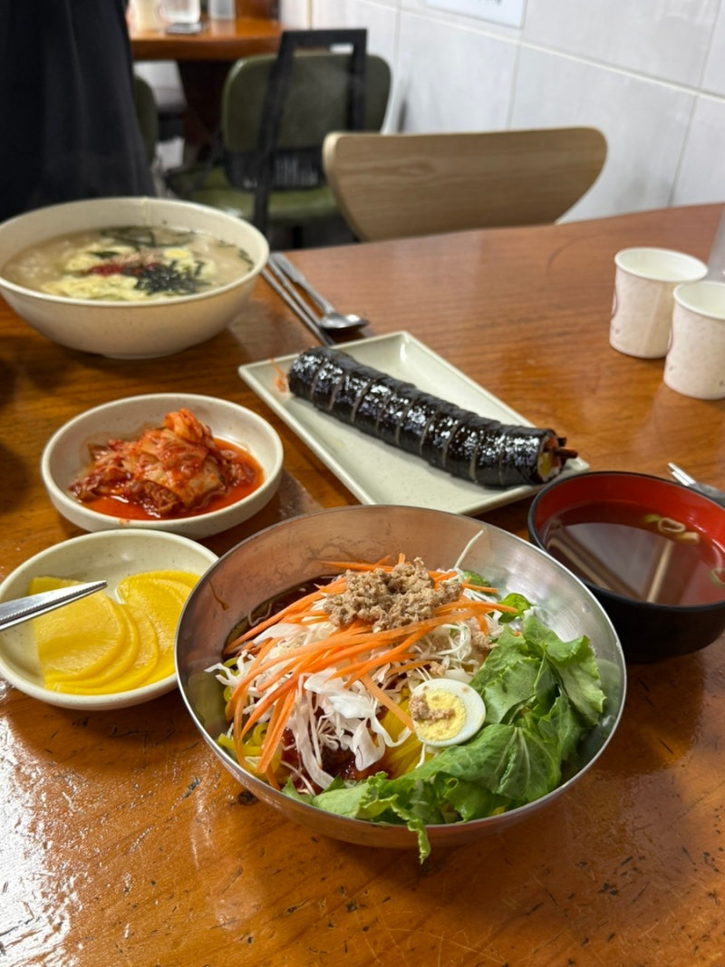 옥천 물쫄면 맛집 풍미당 탱글탱글 면이 신의 한 수 !
