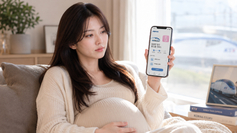 코레일 맘편한 임신 원스톱 서비스 신청 방법 총정리 (+추석KTX예매)