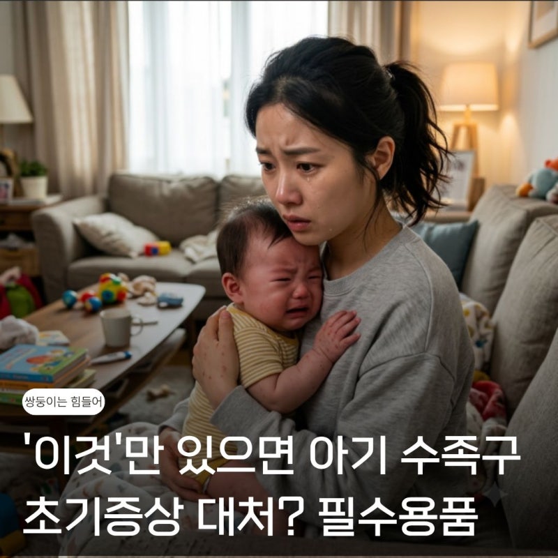 '이것'만 있으면 아기 수족구 초기증상 대처 가능하다? 필수템 1가지