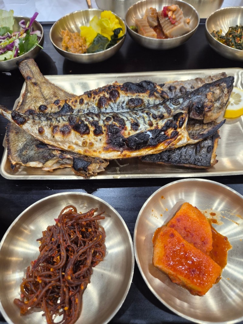 동탄 생선구이맛집,화덕 생선구이 백년고등어1750 신동탄점