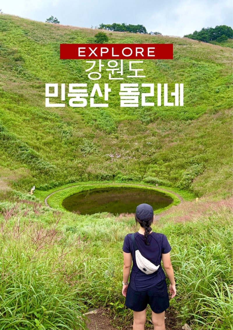 [강원도/정선] 정선 민둥산 돌리네 한국의 스위스❤️｜최단코스 30분만에 거북이쉼터 주차/....