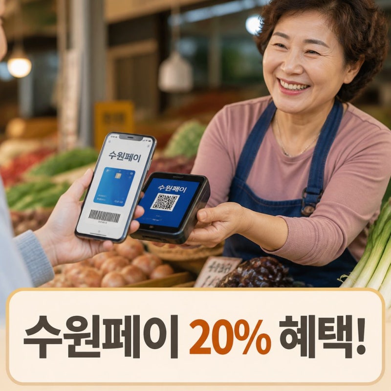 수원페이 9월 인센티브로 추석 대목 잡는 법