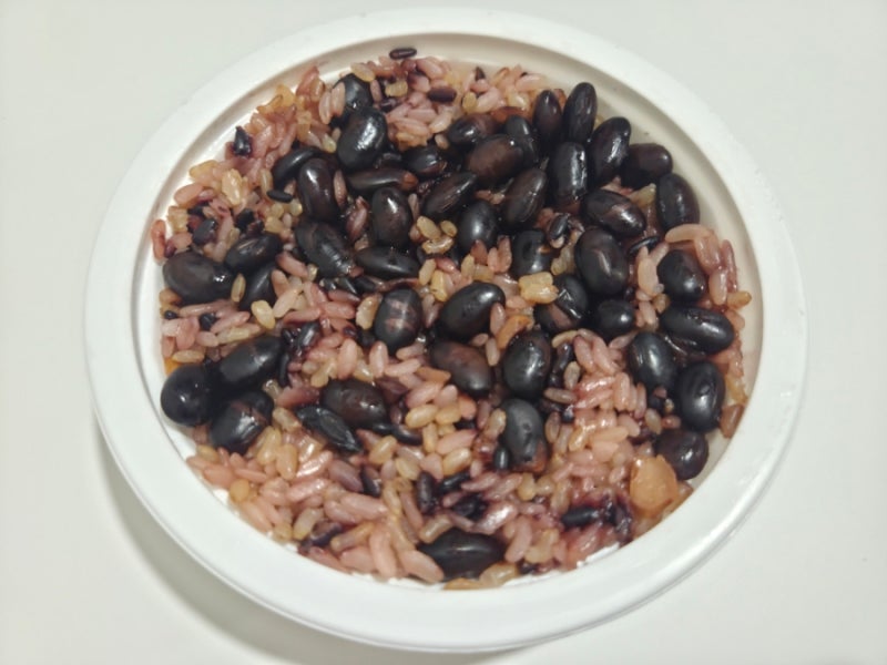 햇반 라이스플랜 서리태흑미밥 210g 후기