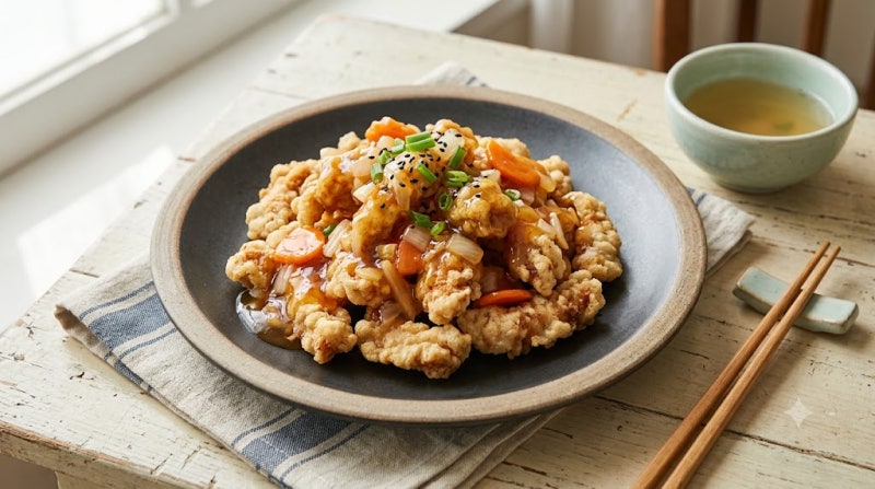 바삭하고 촉촉한 탕수육 맛있게 만드는법 황금레시피와 튀김 팁