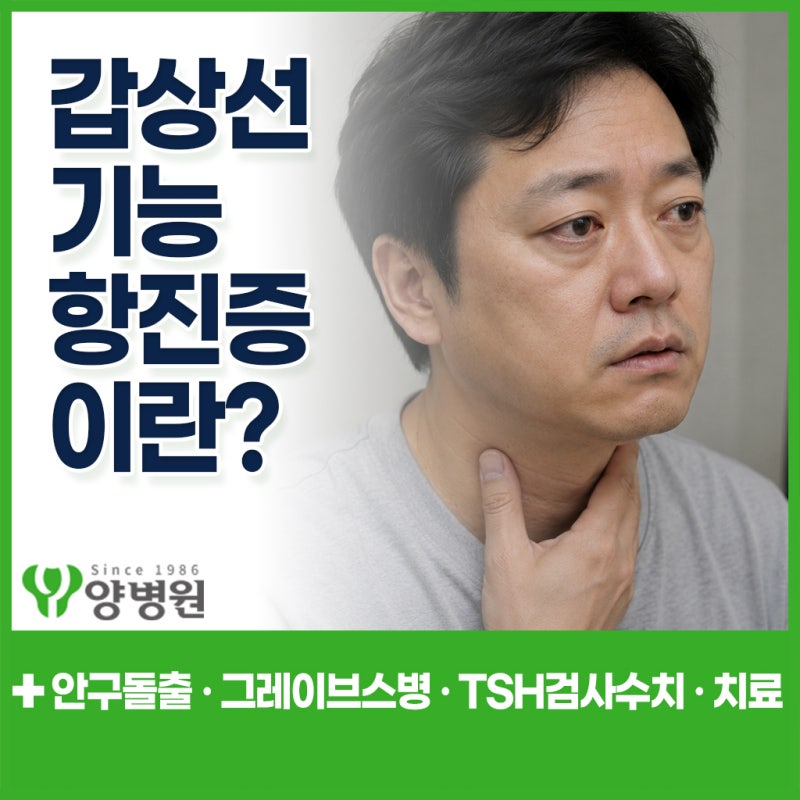 갑상선기능항진증 어떤 증상이 나타날까요?안구돌출과 그레이브스병 원인과 TSH 검사수치 · ....