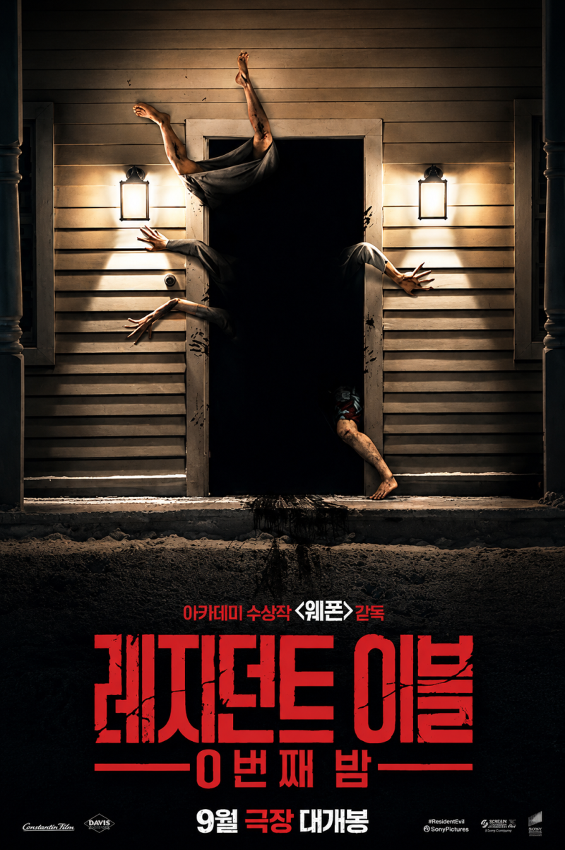 레지던트 이블: 0번째 밤 개봉일, 줄거리·출연진 총정리! 게임 원작으로 돌아온 새로운 리부....