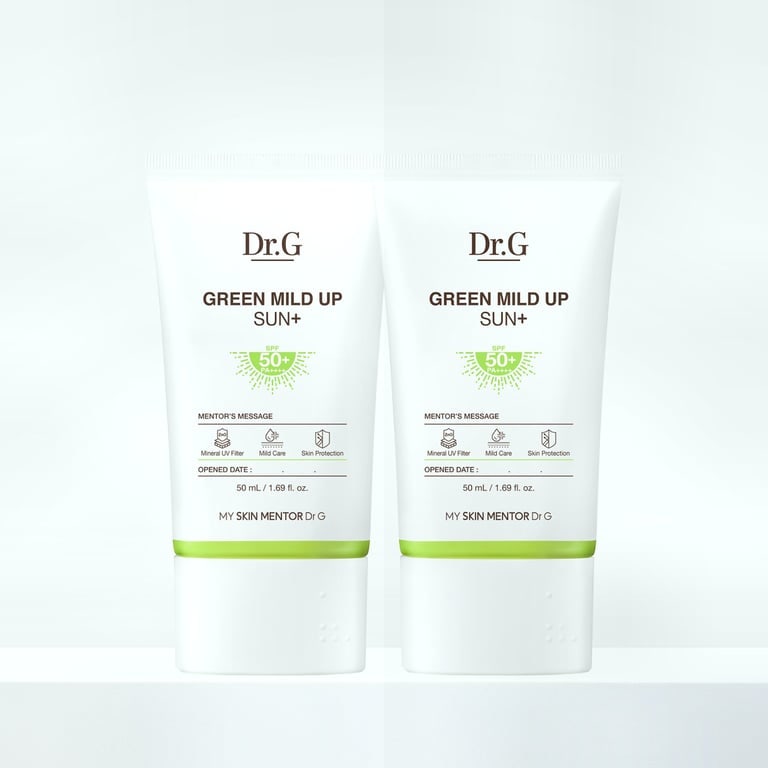 [1+1] 닥터지 그린 마일드 업 선 플러스 50mL SPF50+ PA++++ 추천 & 솔직 후기