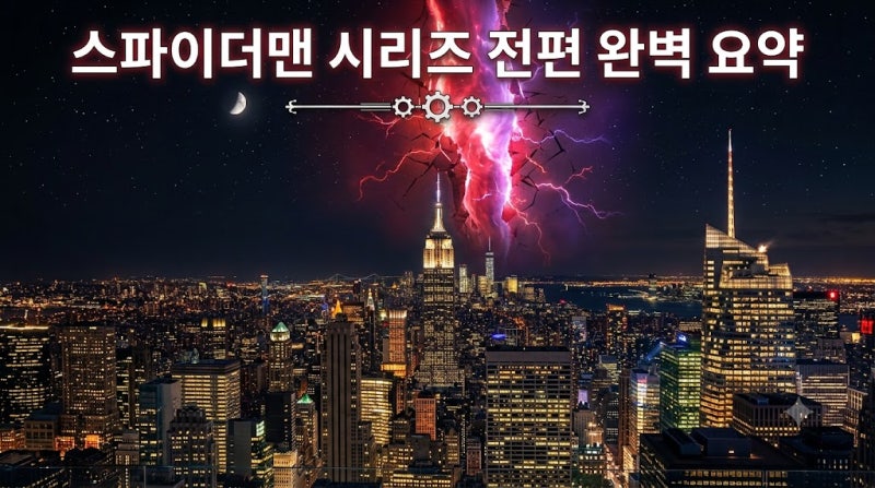 [스파이더맨 시리즈 총정리] 샘 레이미부터 MCU 노 웨이 홈까지 한눈에 복습하기