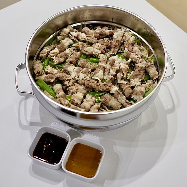 10분컷 초간단 우삼겹 숙주찜 레시피 맛잘알 소스까지!