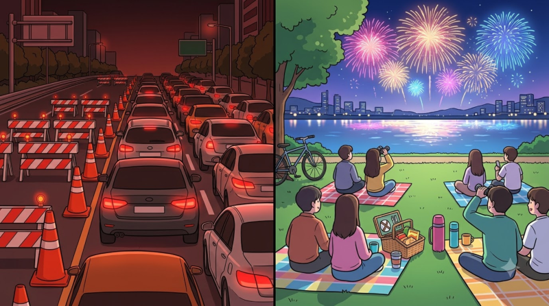2026 여의도 불꽃축제 차량통제 명당자리 꿀팁 10 총정리