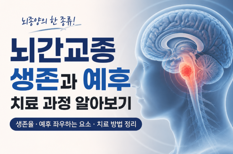 뇌간교종 생존 생존율과 예후, 치료 과정까지 알아보기