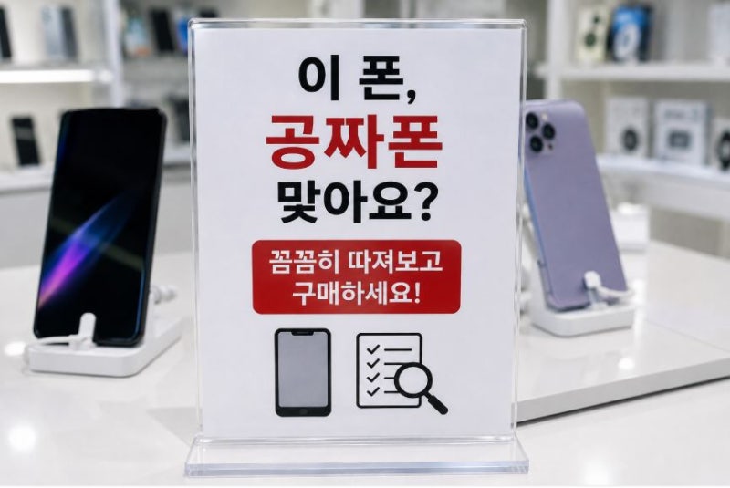 휴대폰 살 때 ‘공짜폰’이라는 말, 정말 공짜일까?