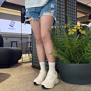 키높이운동화 타린로즈 하이 밸런스힐 스니커즈 신어봤어요 (편하다)