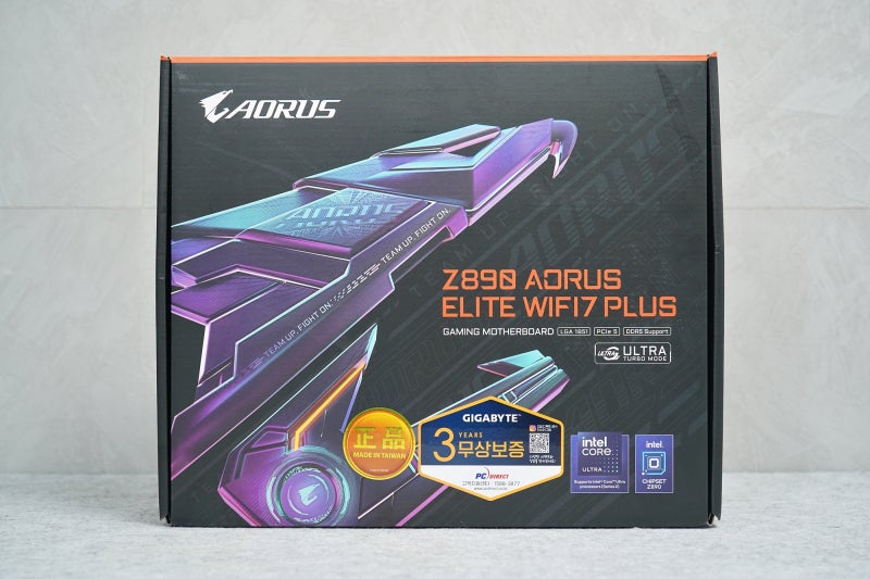 기가바이트 Z890 AORUS ELITE WIFI7 PLUS 리뷰, 인텔 Core Ultra 메인보드 선택 기준