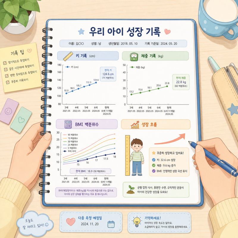 소아비만 기준, 우리 아이 체중 제대로 확인하는 방법