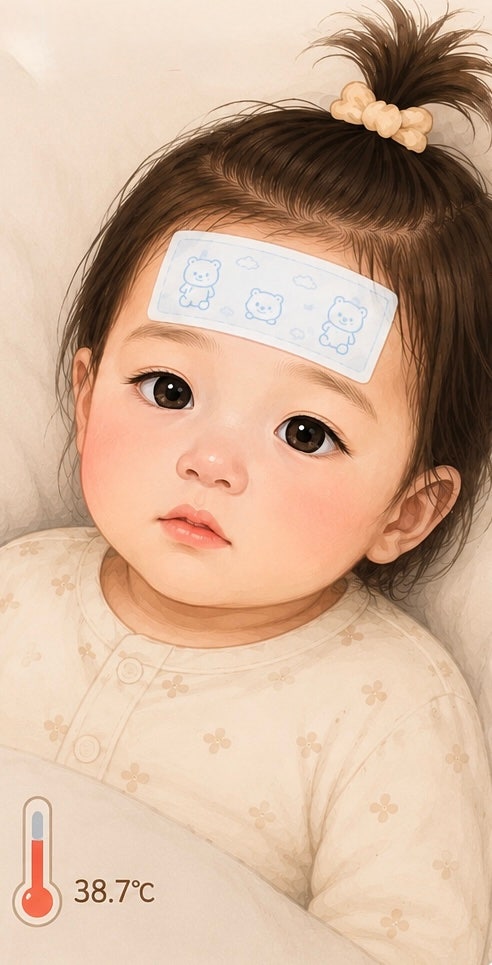 아기 구내염 입원 후기 일주일 넘게 계속된 열, 결국 탈수로 입원했어요