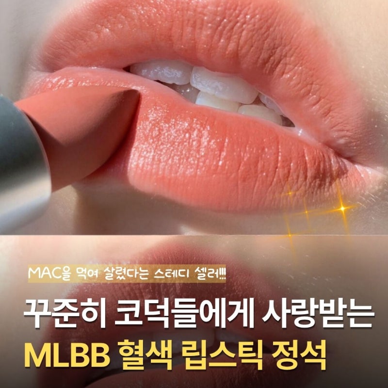 립스틱 덕후도 인정한 mlbb 정석 맥 멀잇오버 파우더 키스 헤이지 매트 립스틱