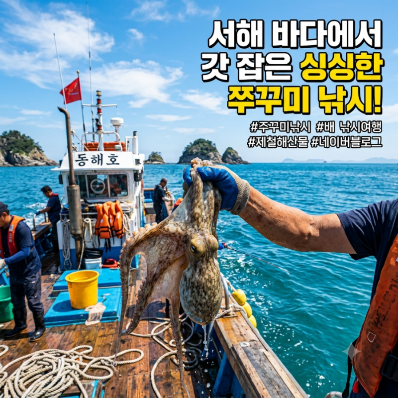 [2026 쭈꾸미 낚시] 초보자도 '만쿨'하는 필수 준비물과 액션 꿀팁 총정리!