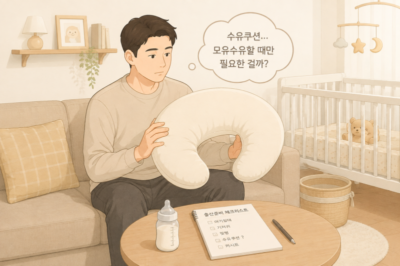 수유쿠션 꼭 필요할까? 모유수유할 때만 쓰는 줄 알았어요