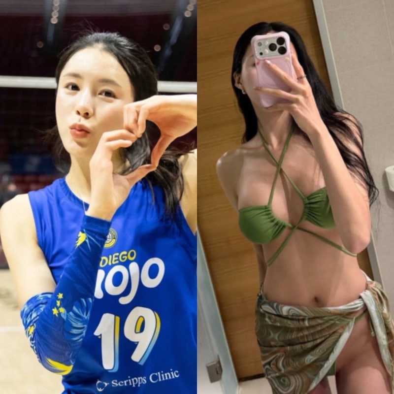 이다영 비키니 근황에 일본도 주목…학폭 논란 5년 뒤 이재영과 다시 뭉친다