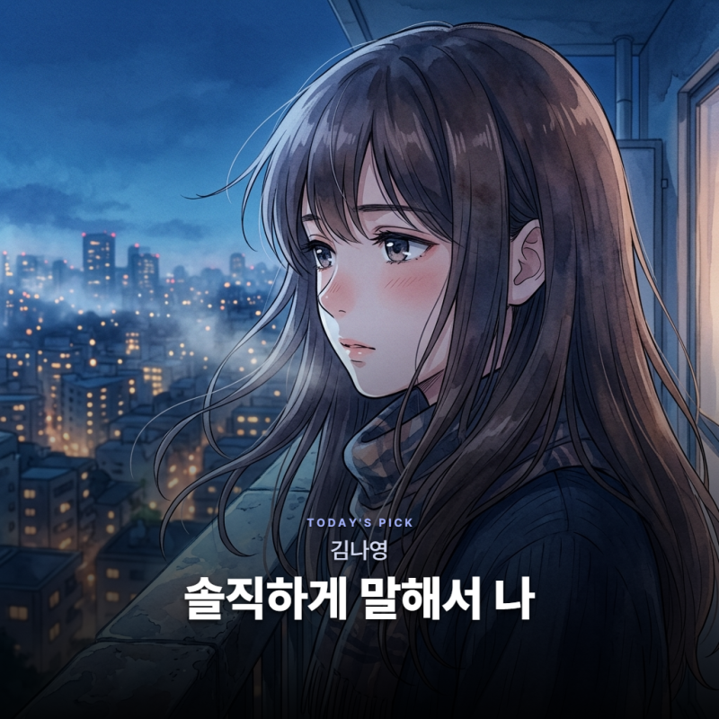 김나영 - 솔직하게 말해서 나 [가사/듣기/해석]