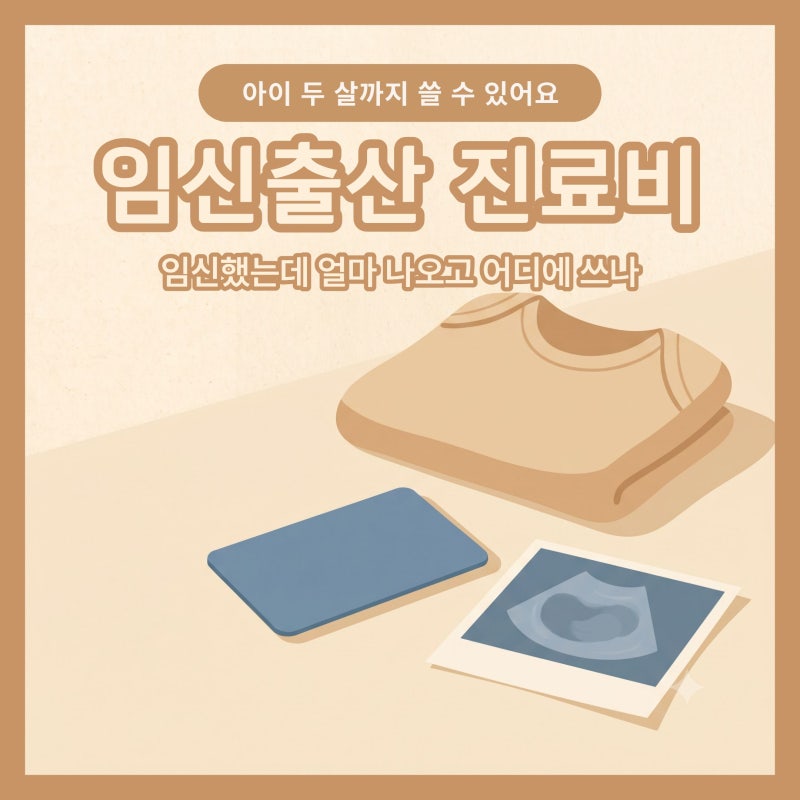 임신출산 진료비 바우처 사용기한 2년, 안 쓰면 그냥 사라집니다