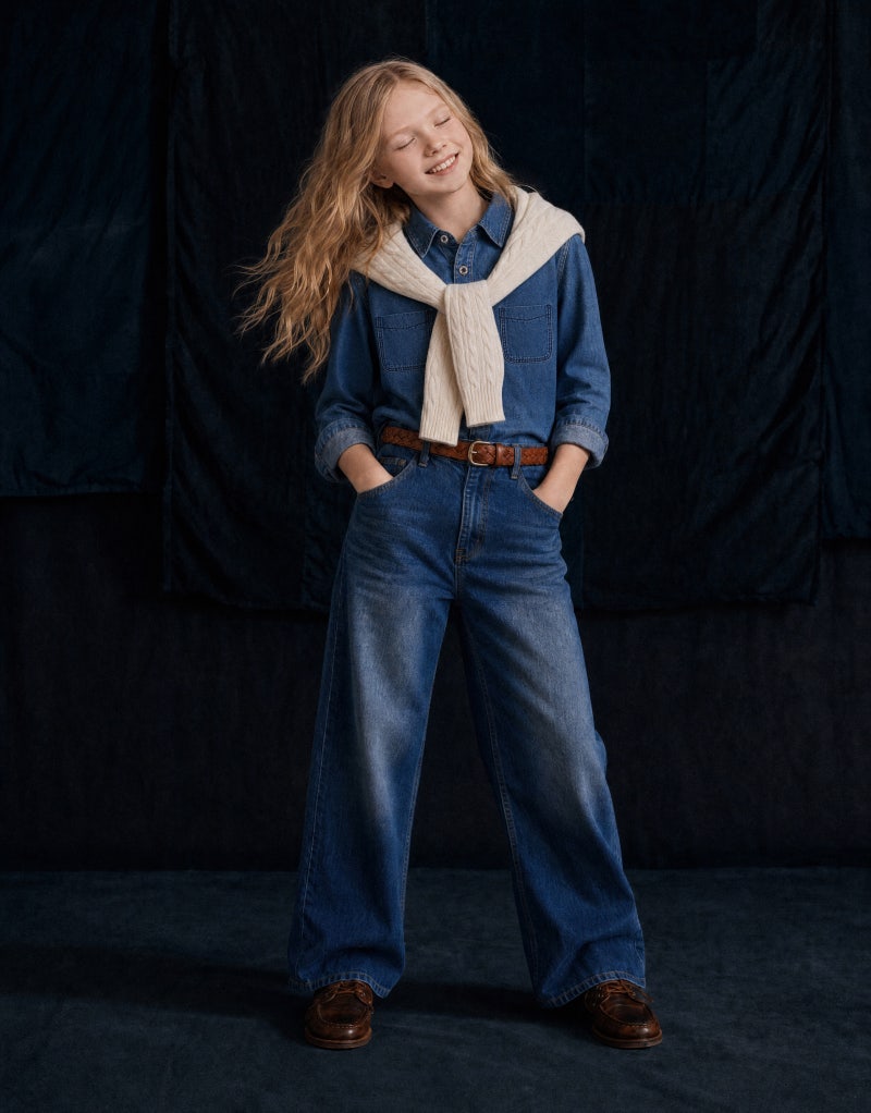 [초등학생 청바지 추천] 폴햄 키즈 26FW JUST DENIM에서 보는 여아 남아 데님 팬츠, 셔츠