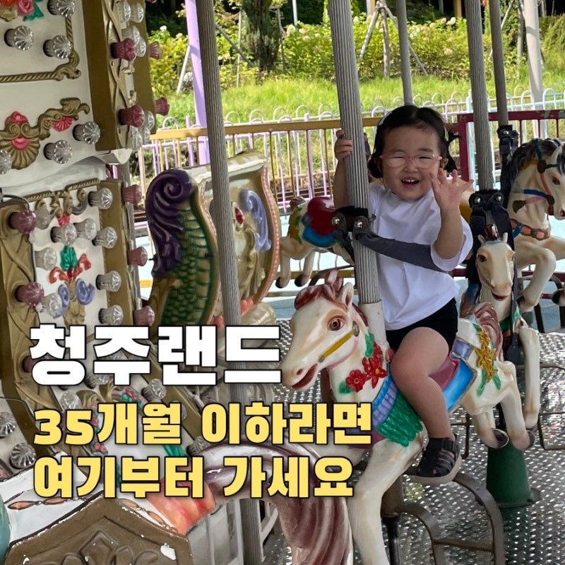 청주 아이랑 갈만한곳 | 청주랜드 35개월 이하라면 이 코스