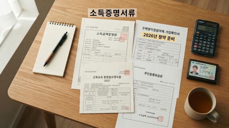 청년 주택드림 청약통장 소득 증빙 서류, 무직 프리랜서 사회초년생은 어떻게 할까