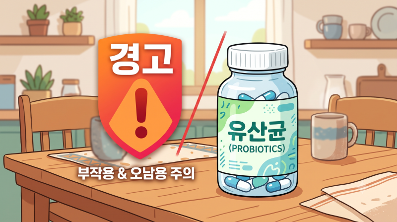 유산균 섭취를 피해야 하는 사람 4가지 유형과 안전한 복용 가이드